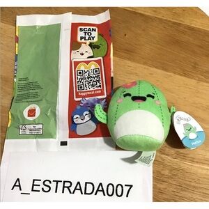 Green Cactus Plush Toy squishmallow McDonalds 2025